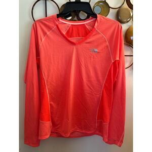 Women’s The North Faced Orange long sleeve top size medium